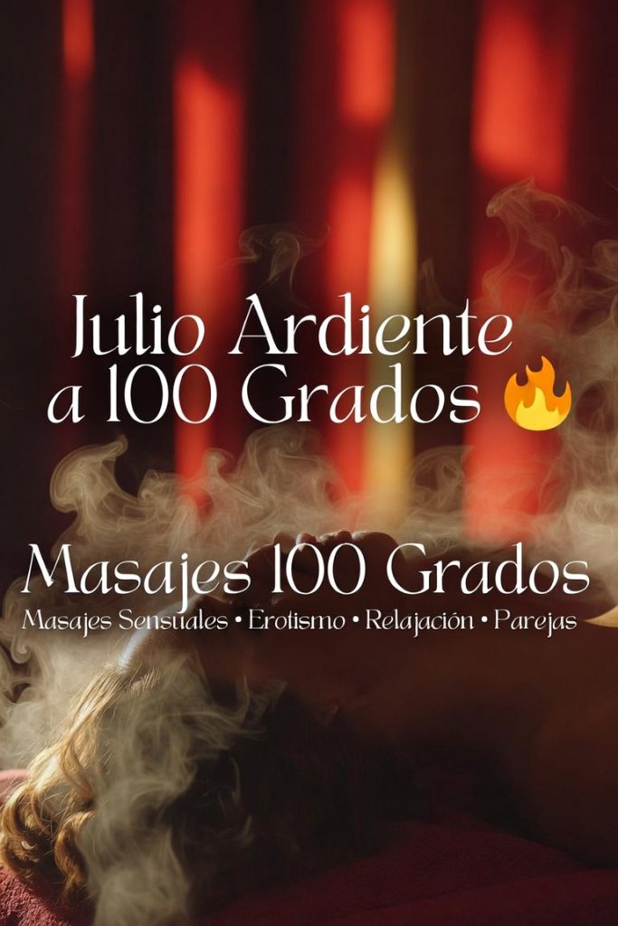 Masajes en Julio en Barcelona